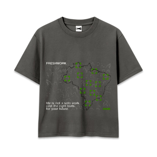 CAMISETA BOXY “TEAMWORK”