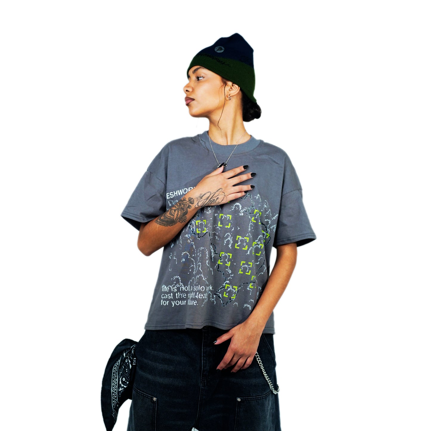 CAMISETA BOXY “TEAMWORK”