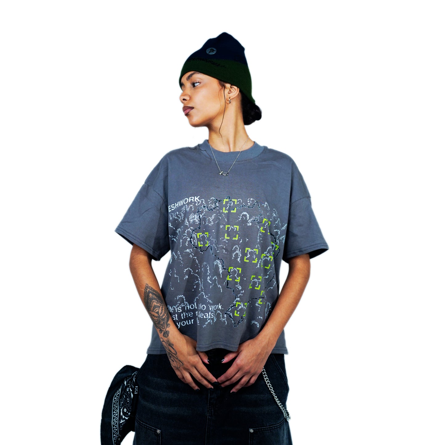 CAMISETA BOXY “TEAMWORK”