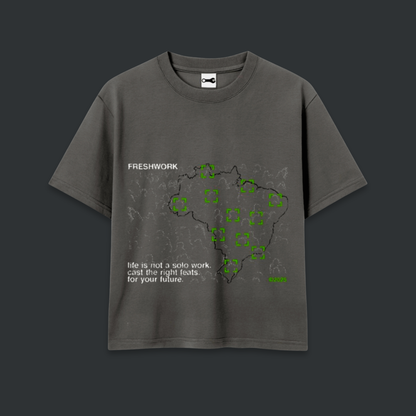 CAMISETA BOXY “TEAMWORK”