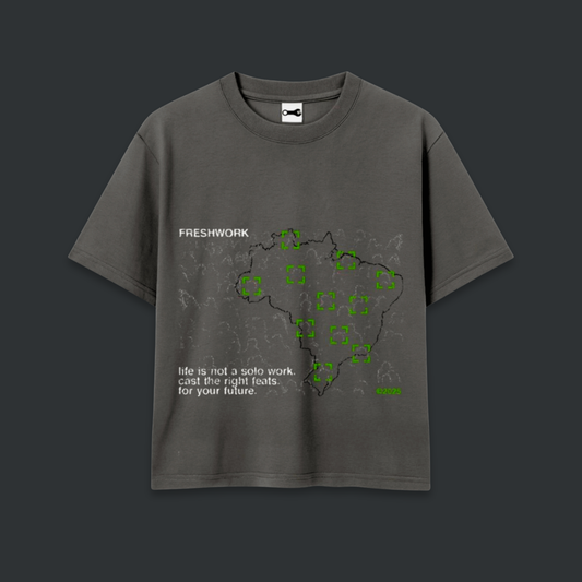 CAMISETA BOXY “TEAMWORK”