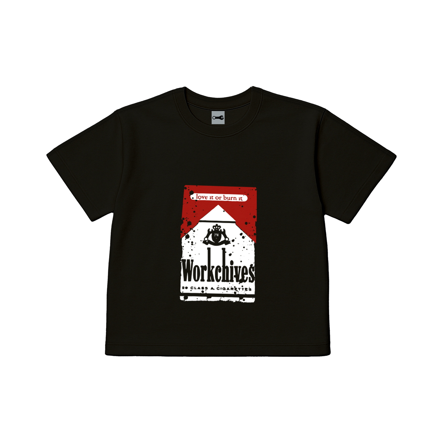 CAMISETA BOXY "POOP-UP STORE"